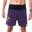 Men's Sherpa Running Shorts - Purple