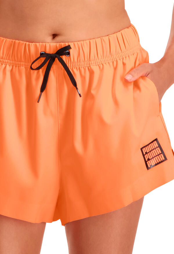 Short taille haute pour femmes PUMA Swim Peach Combo 3/7
