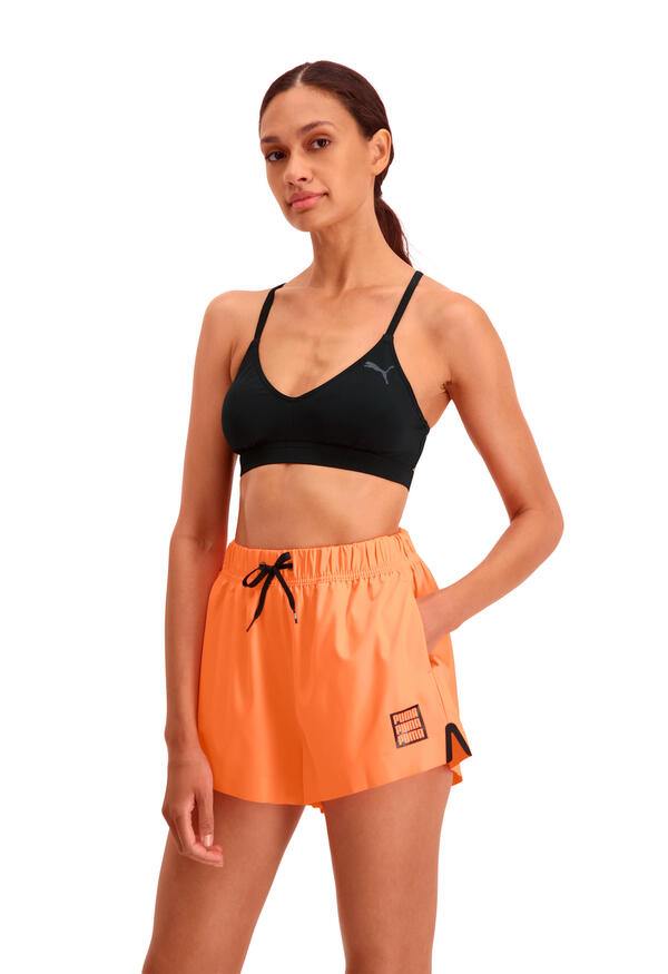 Short taille haute pour femmes PUMA Swim Peach Combo 7/7