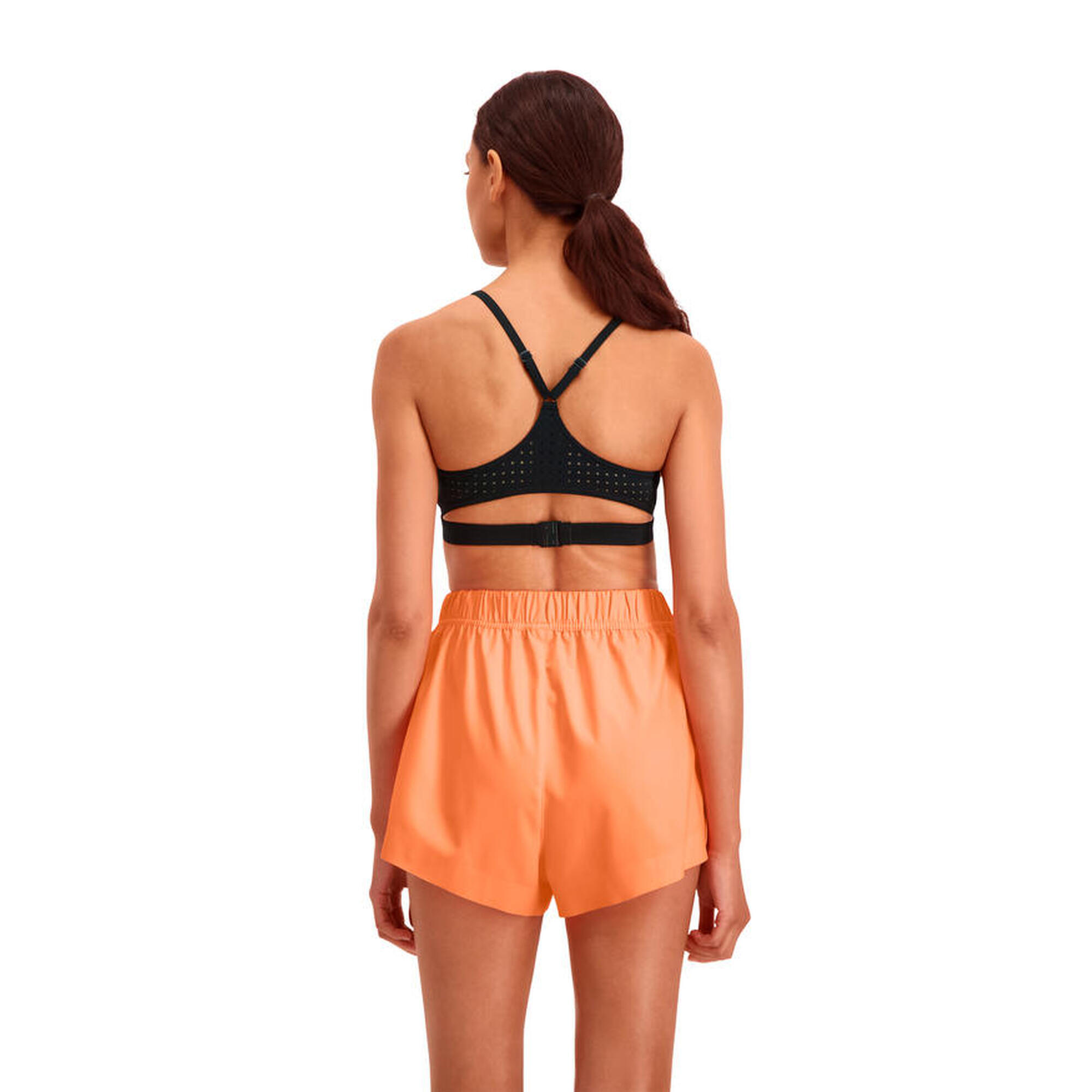 Short taille haute pour femmes PUMA Swim Peach Combo