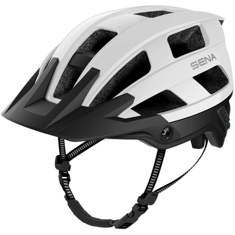 Casque cycliste intelligent SENA M1 EVO Blanc