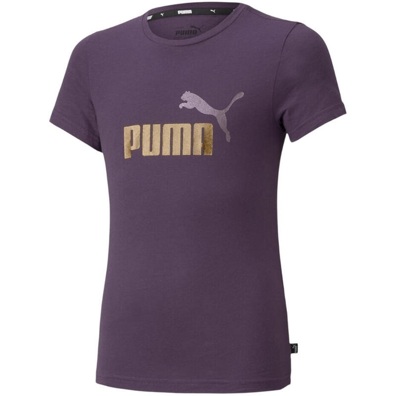 Koszulka treningowa dla dzieci Puma ESS+ Logo Tee