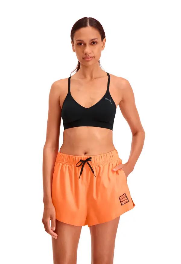 Short taille haute pour femmes PUMA Swim Peach Combo 5/7