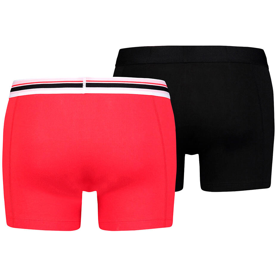 Bokserki treningowe męskie Puma Placed Logo Boxer 2 pack
