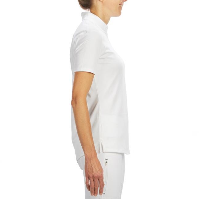 Refurbished Womens Short-Sleeved Polo Shirt - White - A Grade 5/7