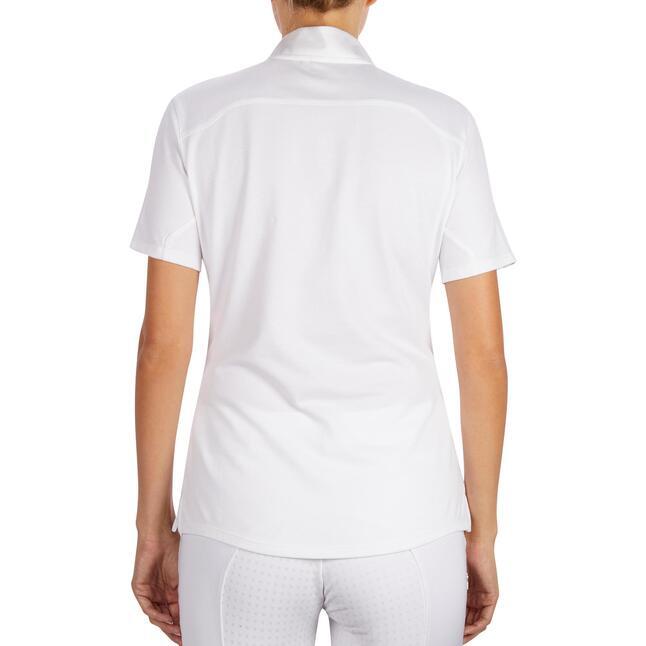 Refurbished Womens Short-Sleeved Polo Shirt - White - A Grade 4/7