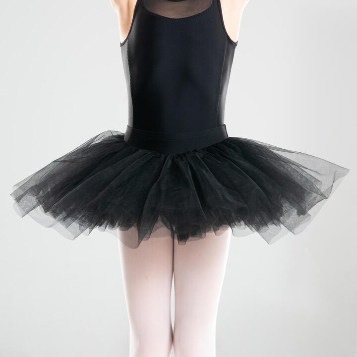 Refurbished Girls Ballet Pancake Tutu - Black - A Grade 3/7