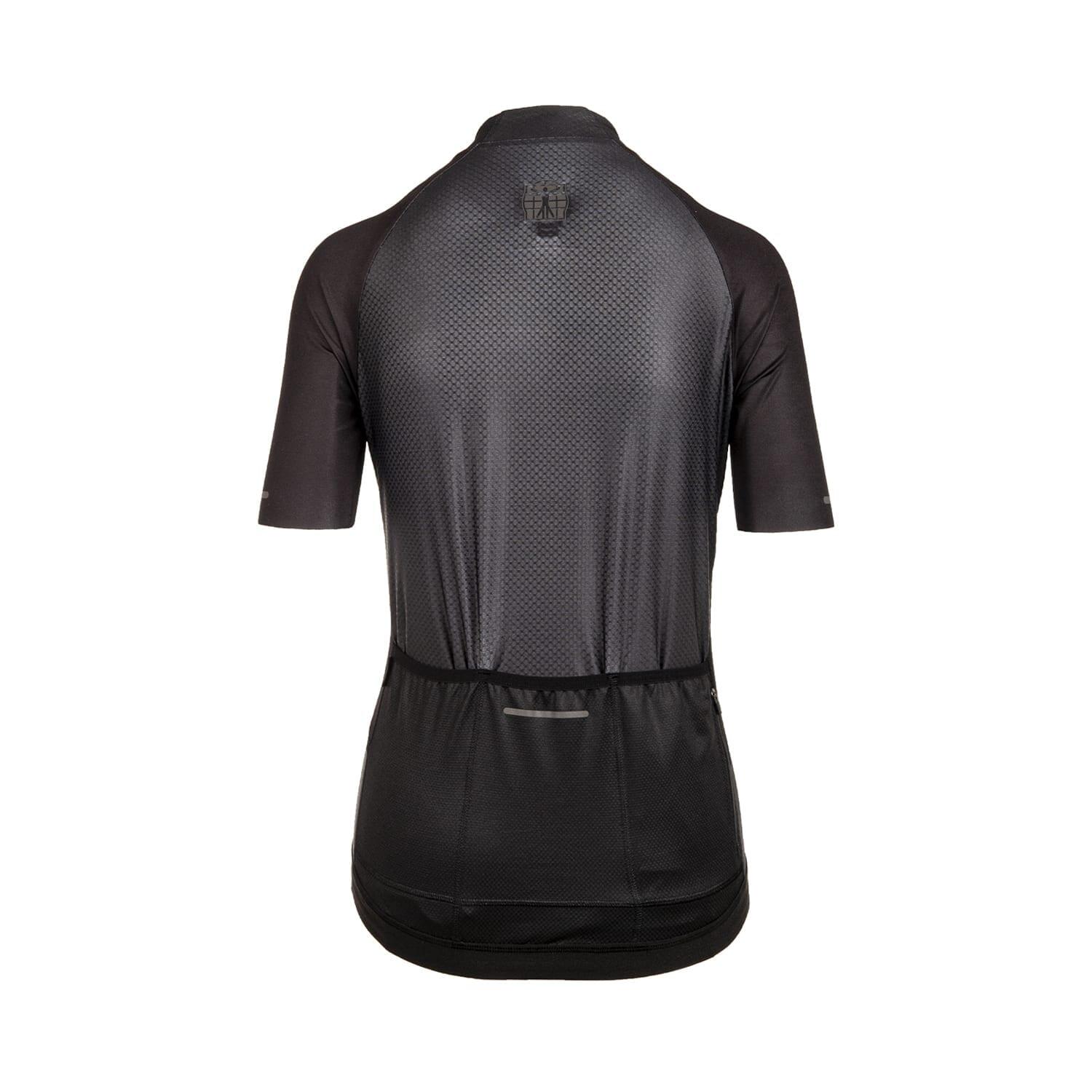Maillot Ciclismo Transpirable Mujer - Sprinter Coldblack Negro 3/7