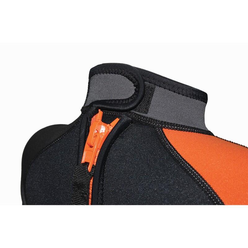 SHORTY ALIZE JUNIOR 3MM WETSUIT SHORTY - BLACK / ORANGE