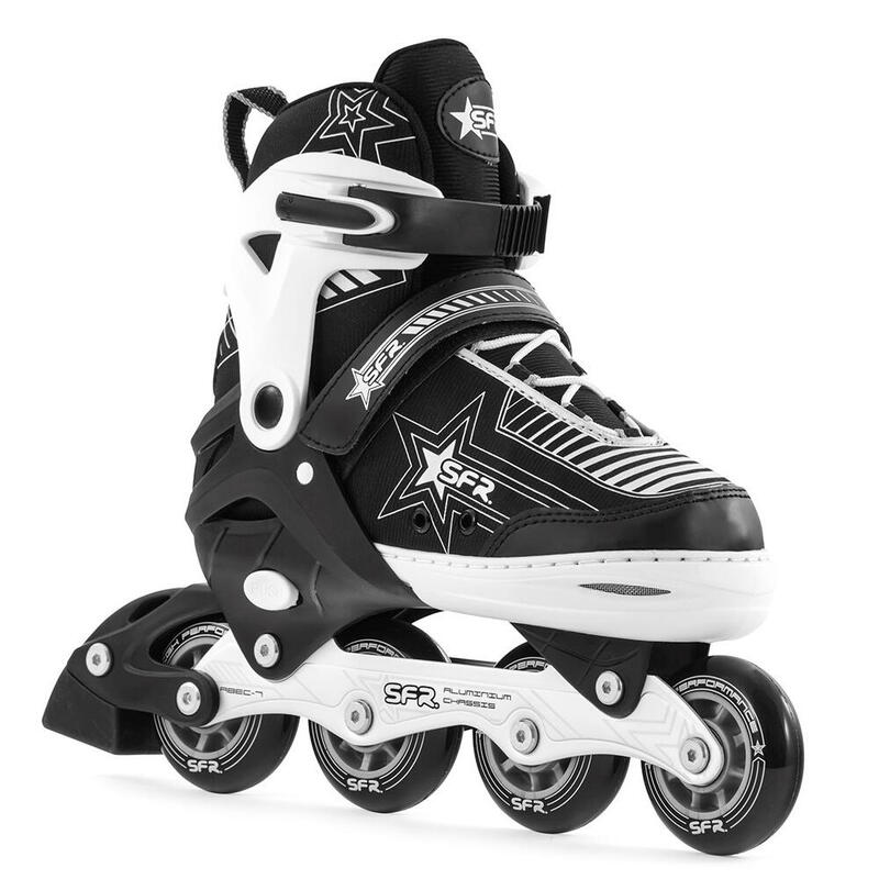 Pulsar 系列兒童滾軸溜冰鞋 -  黑色