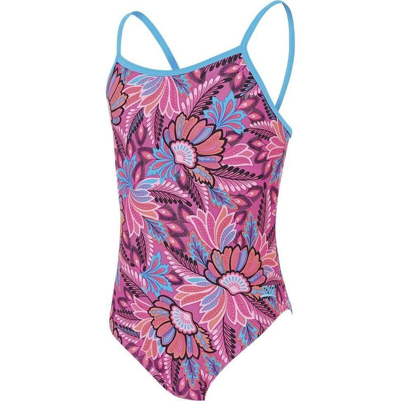 Girls Indian Flower Yaroomba Floral Swim suit