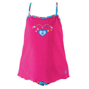 Tots Girl Fun Flower Swimdress Swim Suit