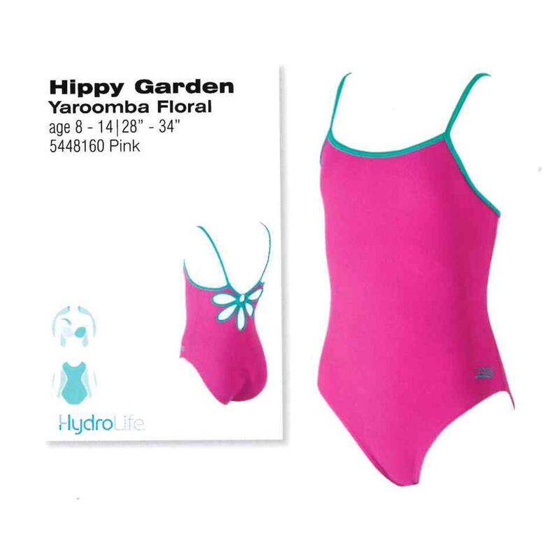 Girls Hippy Garden Yaroomba Floral Swim Suit