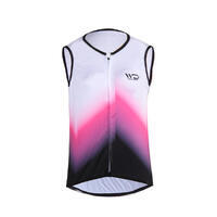 Cuissard cycliste femme SUNSET FLUO peau gel