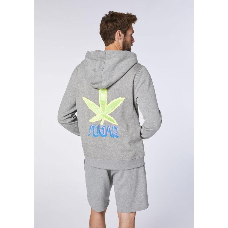 Hoodie mit Print hinten