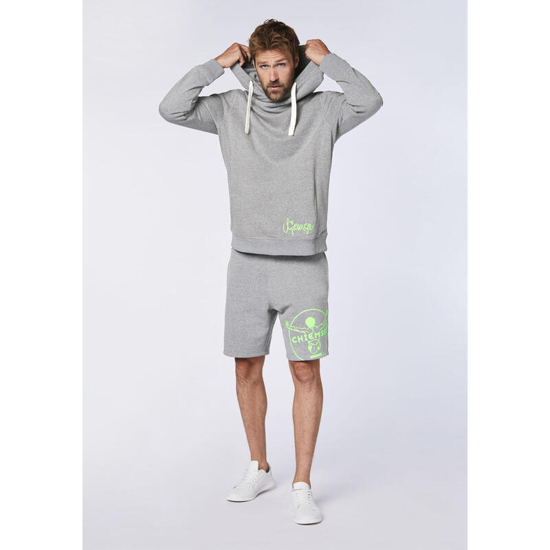 Hoodie mit Print hinten