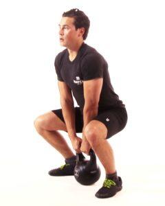 Kettlebell 4kg/8kg - Noir - 15cm - Plastique 4/5