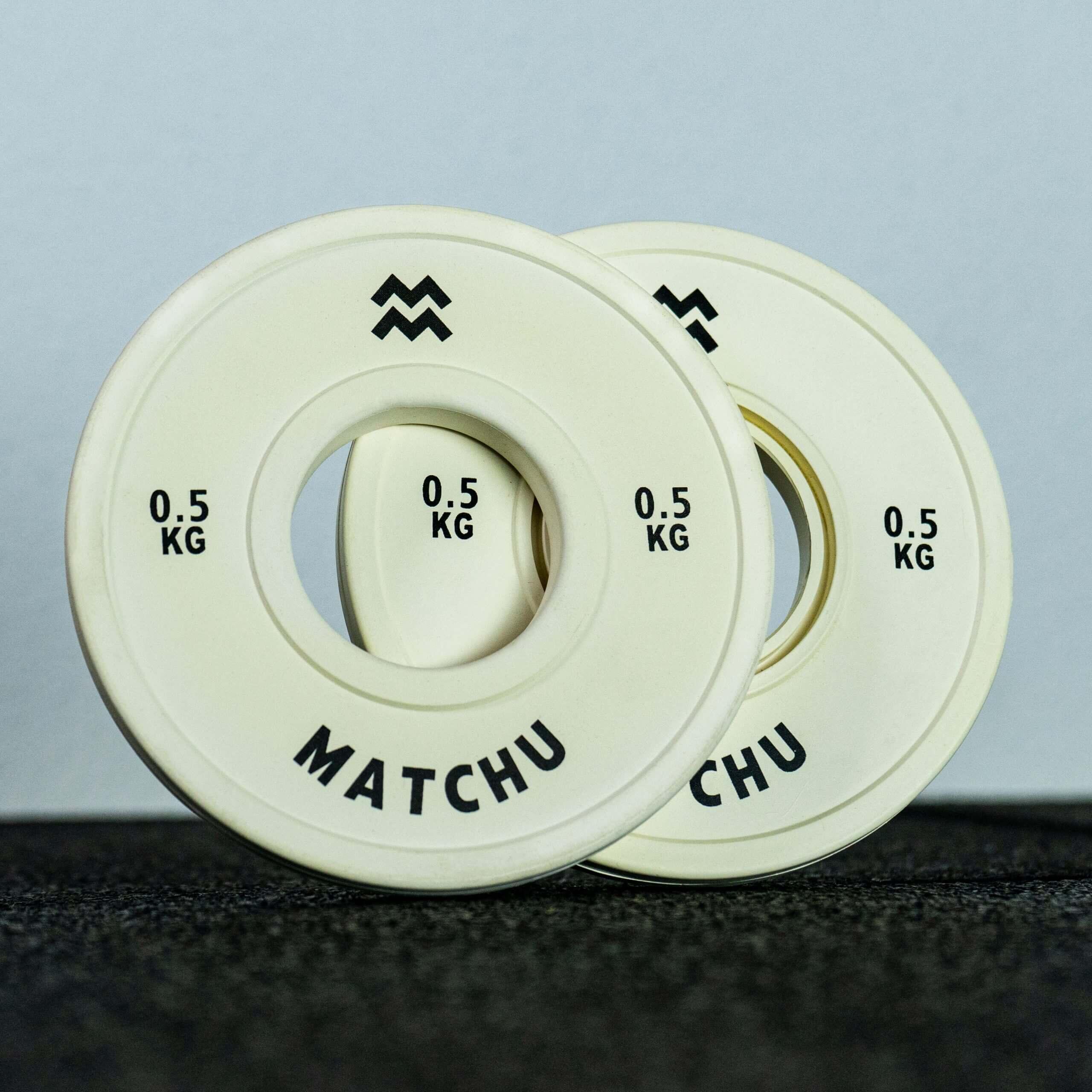 Dischi Palestra - Disco gomma - Fractional plate - 0,50 kg - 50mm - Set di 2 5/5