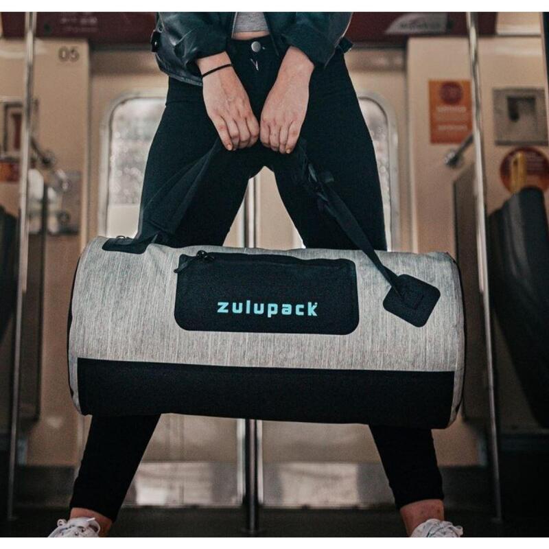 Traveller Waterproof bag 32L - Grey/Turquoise