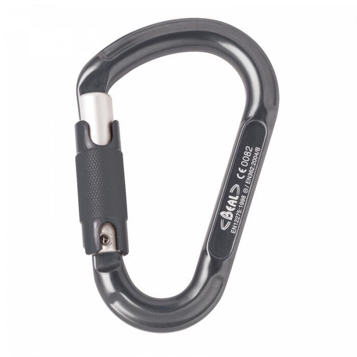 BE LOCK 3-MATIC Climbing Carabiner - Grey