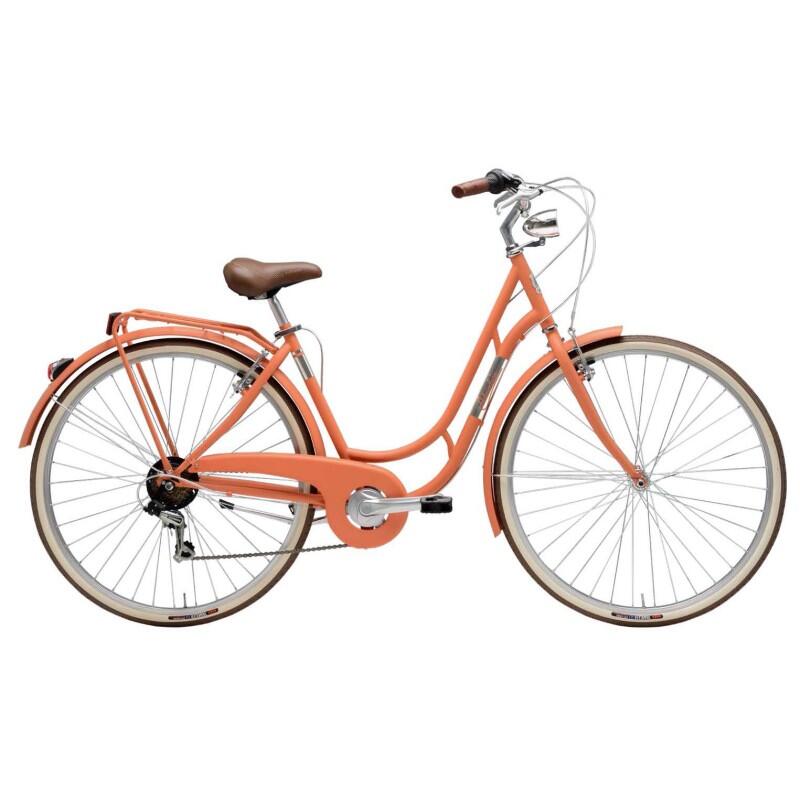 Bicicleta Adriatica Danish Lady 6v 28" Portocalie 48 cm