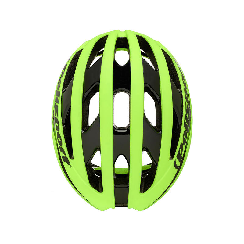 LIGHT PRO Capacete de Ciclismo Estrada e MTB Fluo fosco/preto brilhante