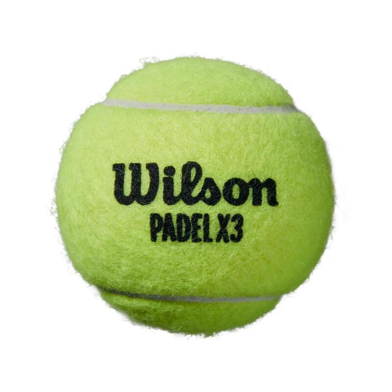 Balles de Padel Wilson X3 Speed