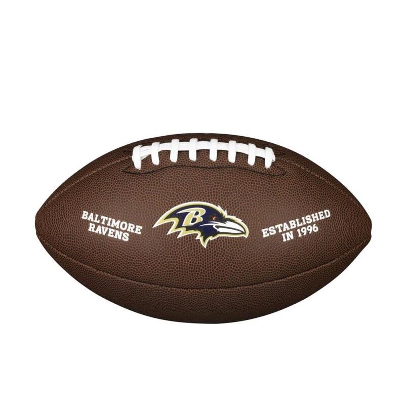 Balón fútbol de la NFL Wilson des Baltimore Ravens