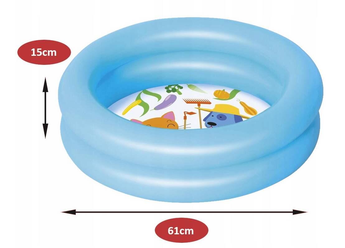 Bestway Piscine Ronde pour Bébés Ø 61 cm 2/3