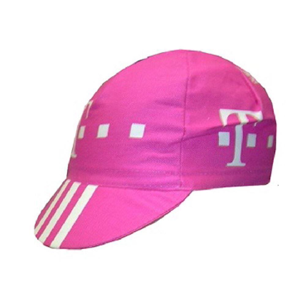 Retro cycle team cap Vintage fixie T-Mobil Telecom Pink 1/1