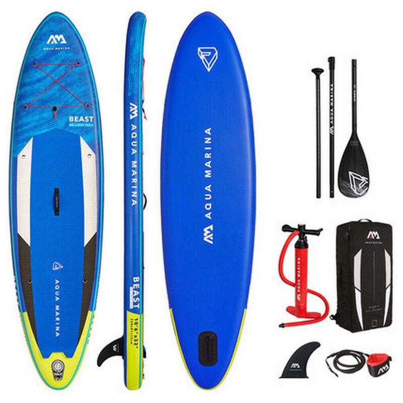BEAST Inflatable Stand Up Paddle Board Set - Blue