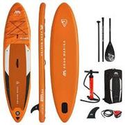 FUSION Inflatable Stand Up Paddle Board Set - Orange