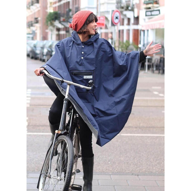 Poncho The People'S Poncho Zwart