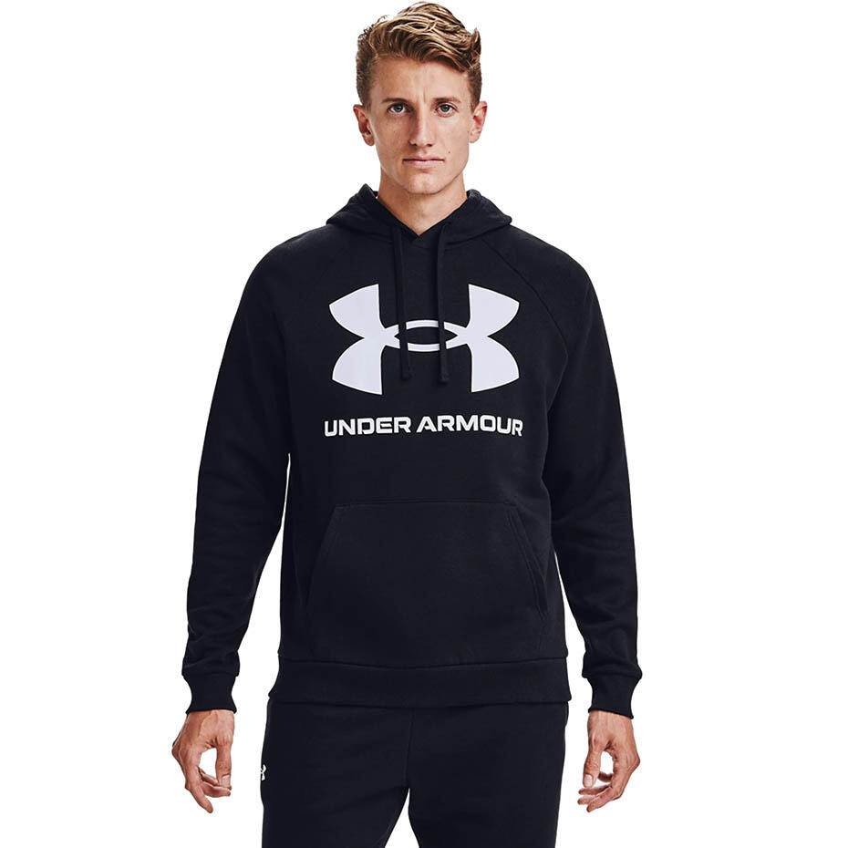 "Rival" Kapuzenpullover für Training Herren Schwarz 3/7