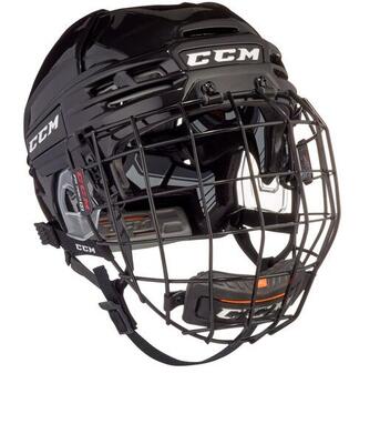 Ijshockey helm zwart volwassenen ccm tacks