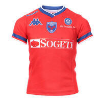 Maillot Rouge Garçon Kappa Réplica Away FC Grenoble Rugby