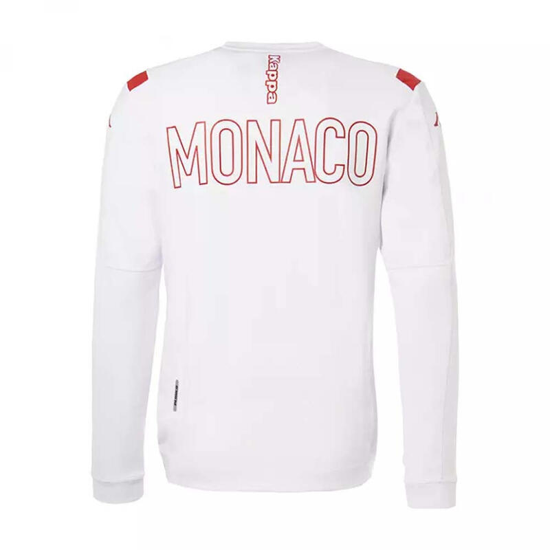 AS Monaco Veste pré-match blanche Homme Kappa 2019/20