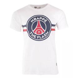 MBappé Flash T-shirt blanc homme PSG x Justice League