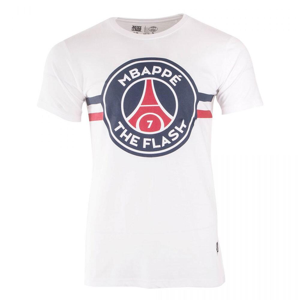 MBappé Flash T-shirt blanc homme PSG x Justice League 1/3