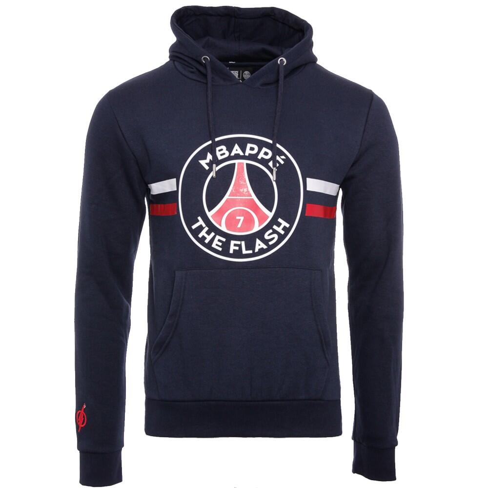 MBappé Sweat à capuche Bleu Homme PSG x Justice League 1/6