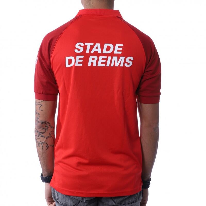 Stade de Reims Polo rouge homme Hungaria