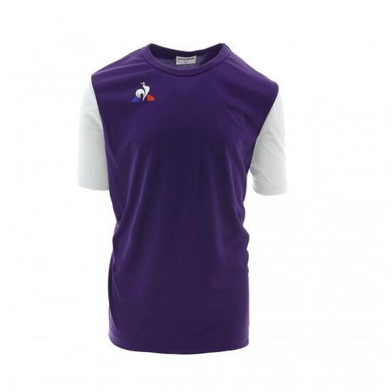 N°2 Garçon Maillot Football Violet Le Coq Sportif
