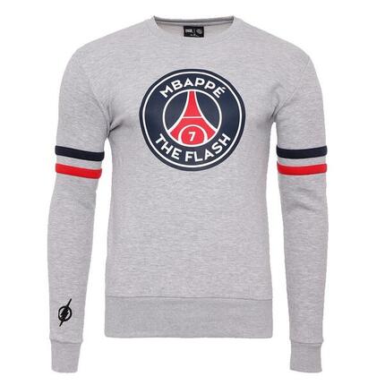 MBappé Sweat gris Homme PSG x Justice League