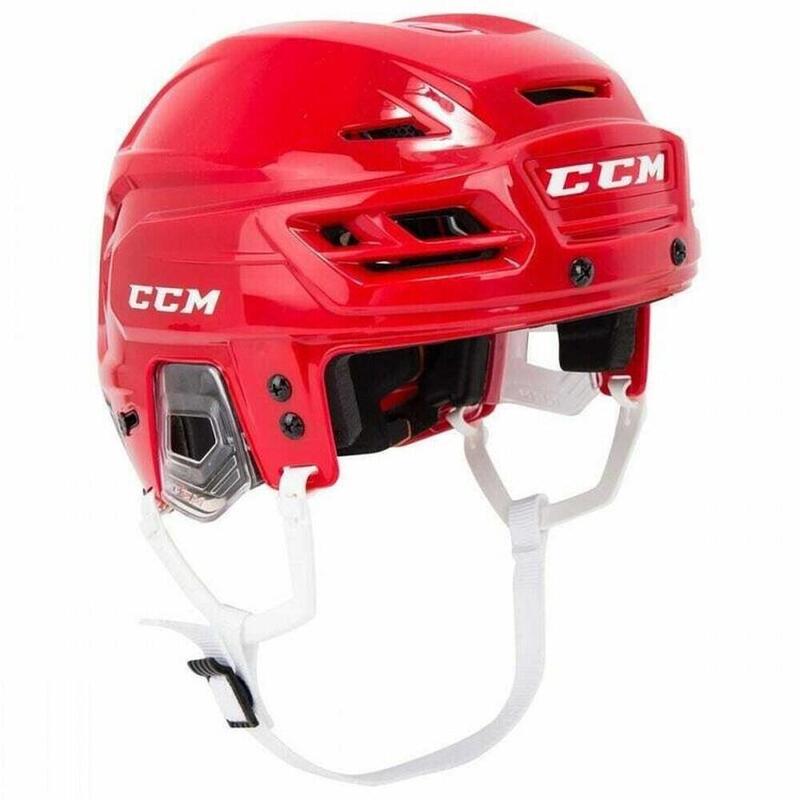 Eishockey-Helm Rot Erwachsene CCM TACKS 710