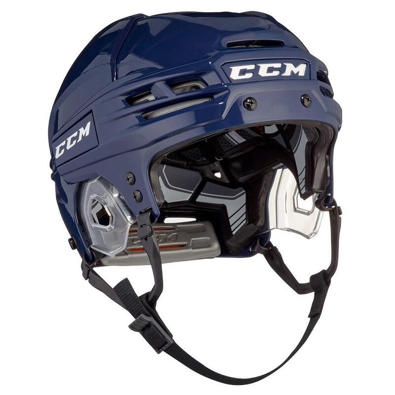 Eishockey-Helm Navy Erwachsene CCM TACKS 910