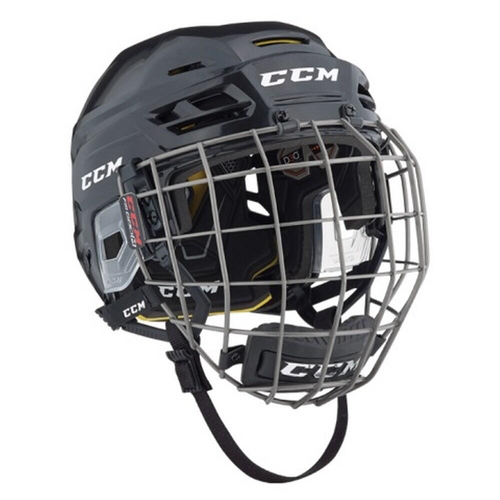 Capacete hóquei no gelo Preto Adultos CCM TACKS 310 Combo