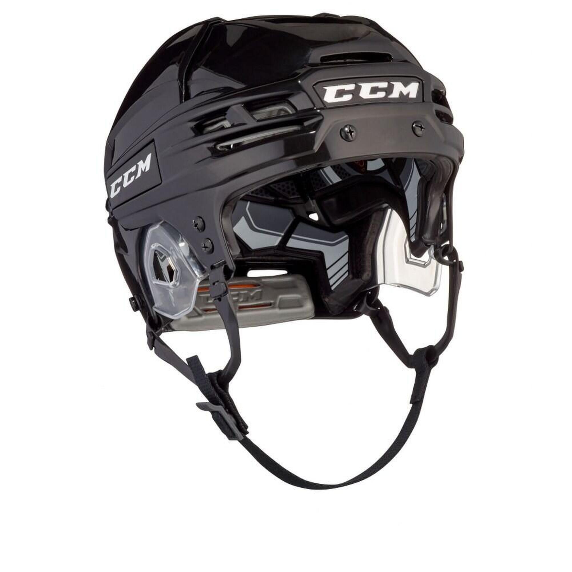 CCM Eishockey-Helm Schwarz Erwachsene CCM TACKS 910