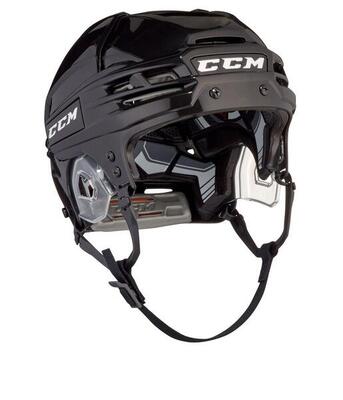 Ijshockey helm zwart volwassenen ccm