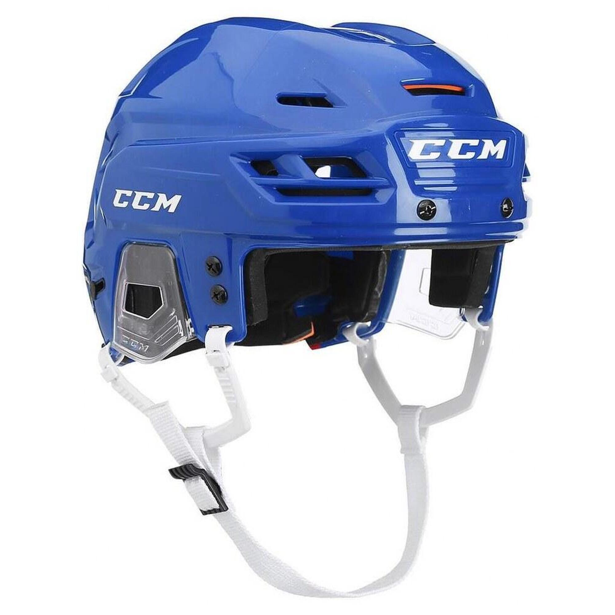 CCM Eishockey-Helm Blau Erwachsene CCM TACKS 710