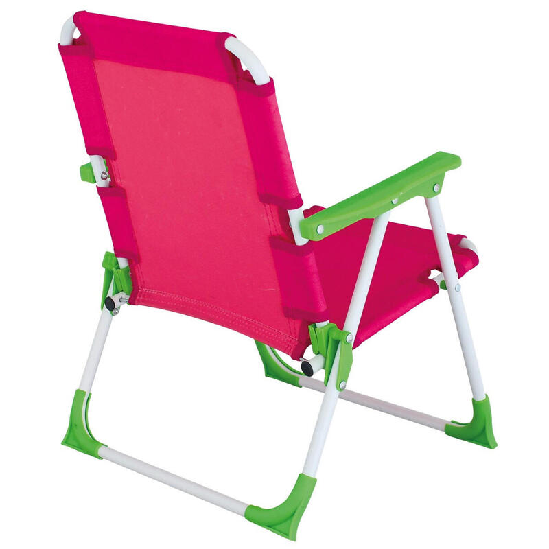 Eurotrail chaise de camping Nickyjunior 46 cm polyester/acier rose